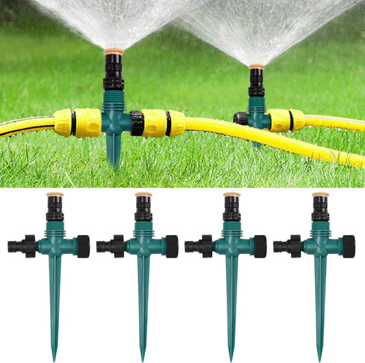 Arroseur de jardin — pivotant, réglable, 4 Pièces