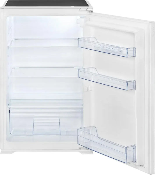 Réfrigérateur Encastrable 129L Blanc avec Éclairage LED et Température Ajustable